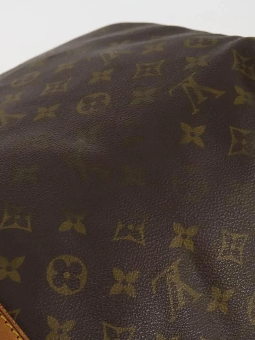LOUIS VUITTON Monogram Keepall Bandouliere 60 Boston Bag M41412 LV Auth 187517